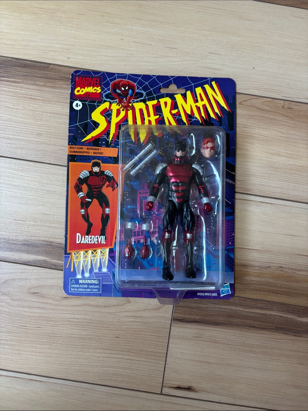 Marvel Spider-Man Backer Card - Blue, Yellow, Red